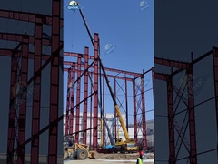 स्टील बिल्डिंग सप्लायर्स मेटल फ्रेम सिस्टम प्रीफैब स्टील स्ट्रक्चर वेयरहाउस